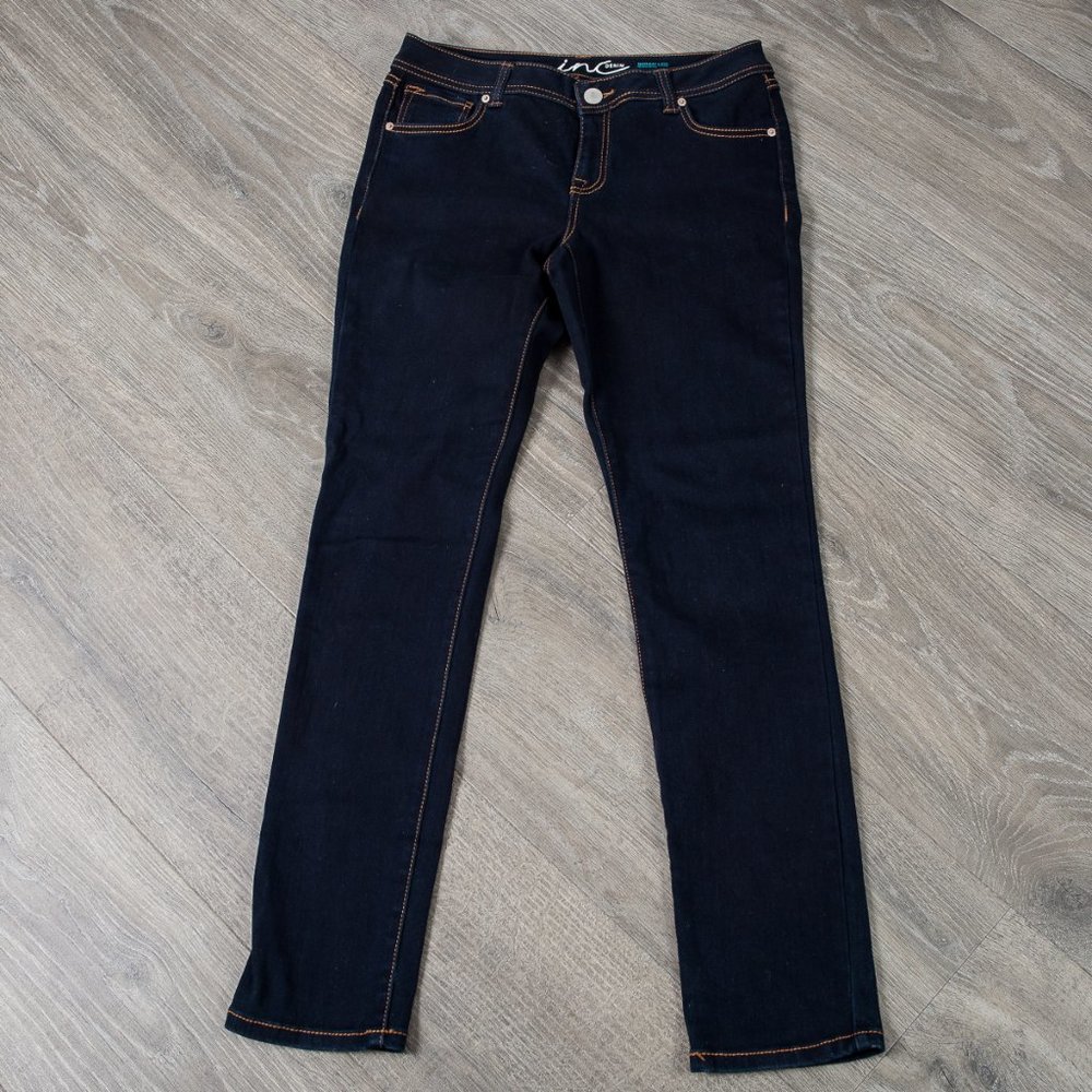 INC Dark Skinny leg jeans - sz 10